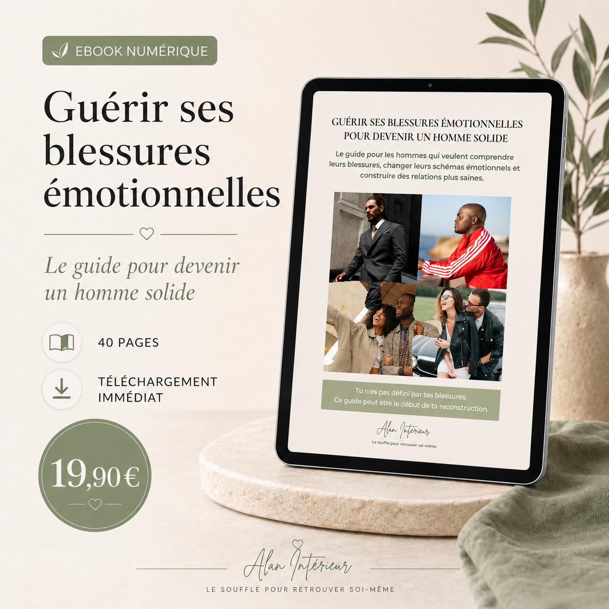 Guérir ses blessures émotionnelles — Le guide pour devenir un homme solide