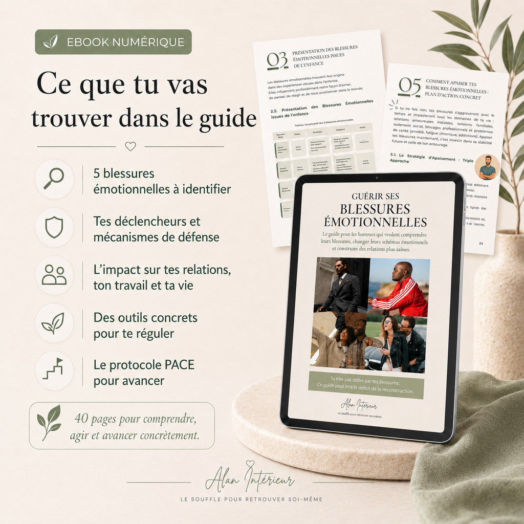 Guérir ses blessures émotionnelles — Le guide pour devenir un homme solide