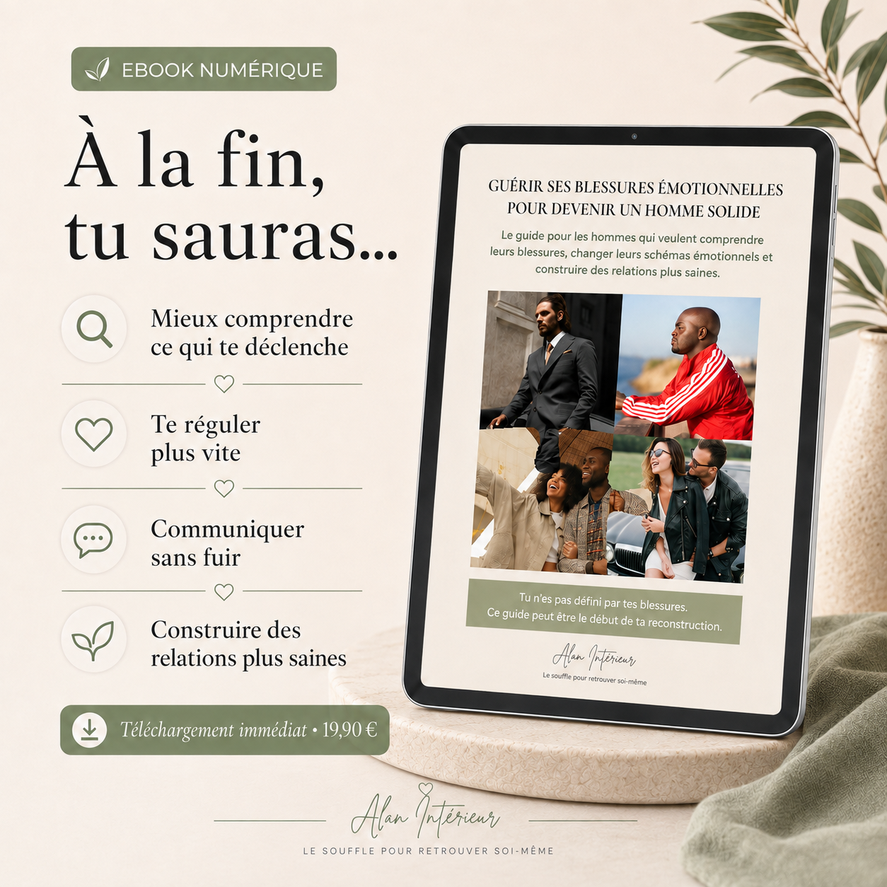 Guérir ses blessures émotionnelles — Le guide pour devenir un homme solide